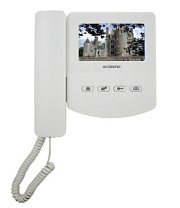 AT-VD433С K EXEL WHITE Монитор домофона ACCORDTEC, аналоговый, механические кнопки
