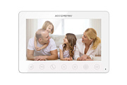 AT-VD751C/M K EXEL WH Монитор домофона ACCORDTEC, аналоговый, сенсорные кнопки